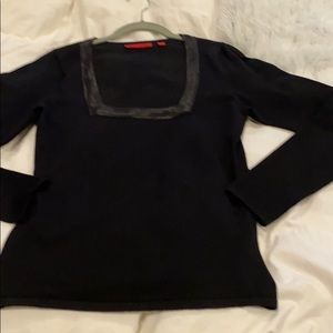 RED black sweater S